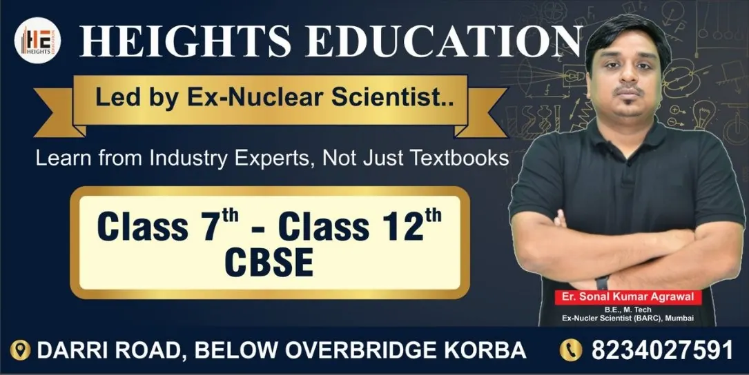 Heights Education, led by ex-nuclear scientist Er. Sonal Kumar Agrawal